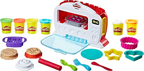 Play-Doh Kitchen Creations Magical Oven Play Food Set for Kids 3 Years and Up with Lights, Sounds, and 6 Non-Toxic Colors (Amazon Exclusive)