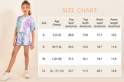 Girls' Tie Dye Lounge Sets