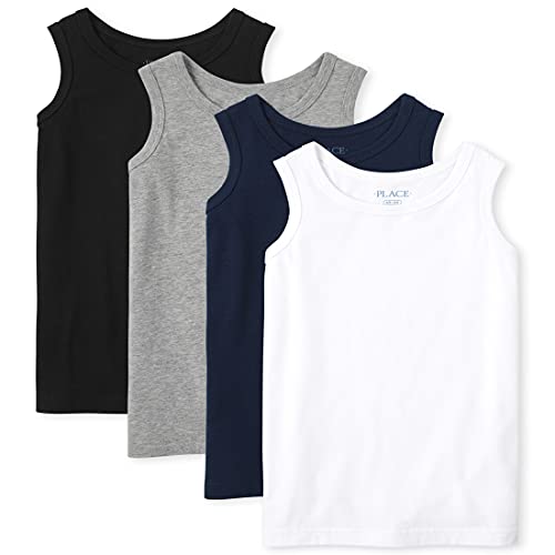 The Children's Place Boys' Mix And Match Tank Top 4-Pack