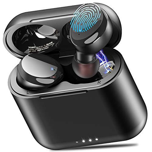 TOZO T6 True Wireless Earbuds with Touch Control and Wireless Charging