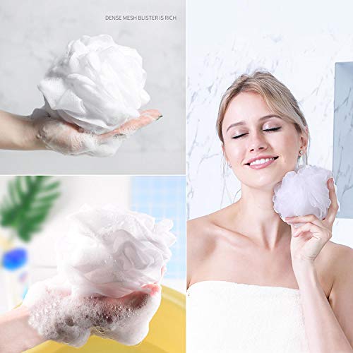 Bath Loofah Shower Sponge Pouf Body Scrubber