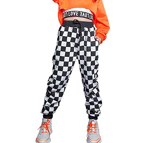 Girls' Sweatpants Loose Drawstring Active Jogger Pants