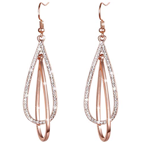 Crystal Dangle Earrings