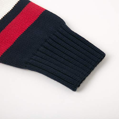 Curipeer Boys' Button-Up Cardigan Sweater, Navy
