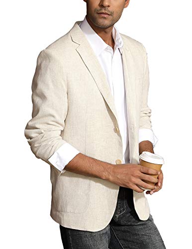 Casual Linen Sport Coat for Men