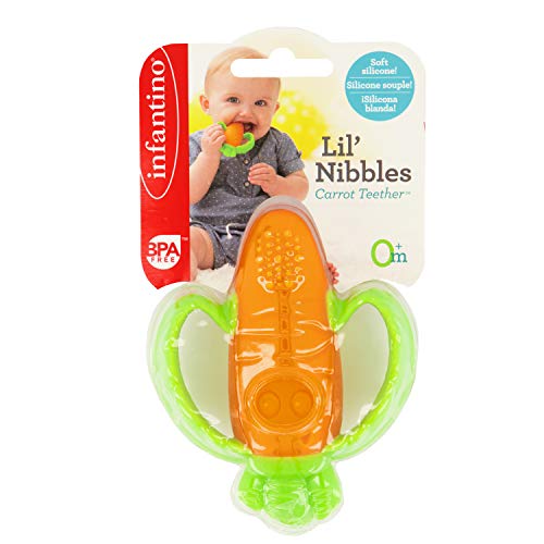 Lamaze Infantino Lil' Nibble Teethers Carrot