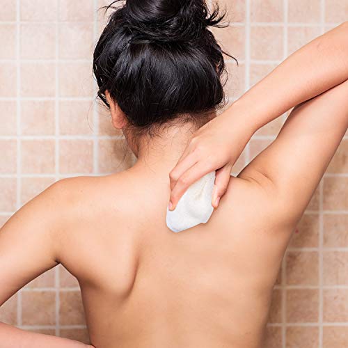 5-Piece Exfoliating Face and Body Wash Cloths Towel
