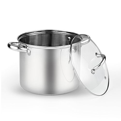 Cook N Home 4-Piece 8 Quart Multipots