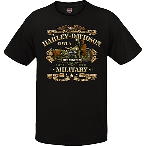 Harley-Davidson Military Mens Graphic T-Shirt