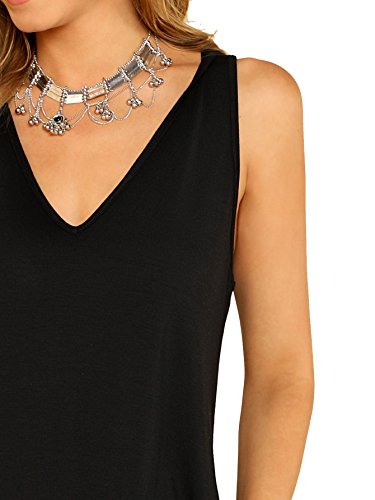 Longline Dolphin Hem Tank Top