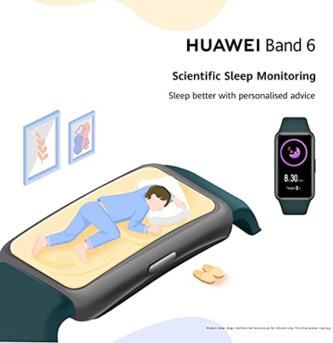 HUAWEI Band 6 Fitness Tracker Smartwatch - Black