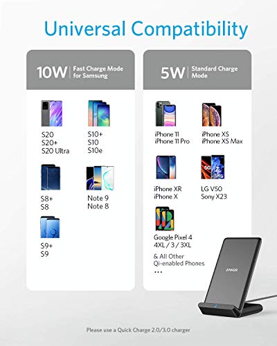 Anker Qi-Certified Wireless Charging Stand