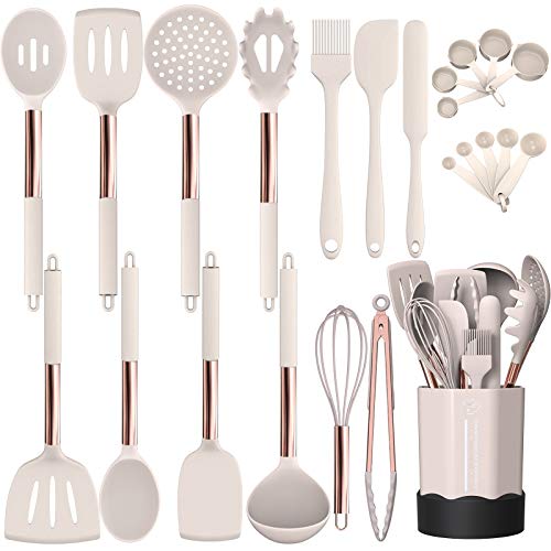 Silicone Cooking Utensil Set by Fungun