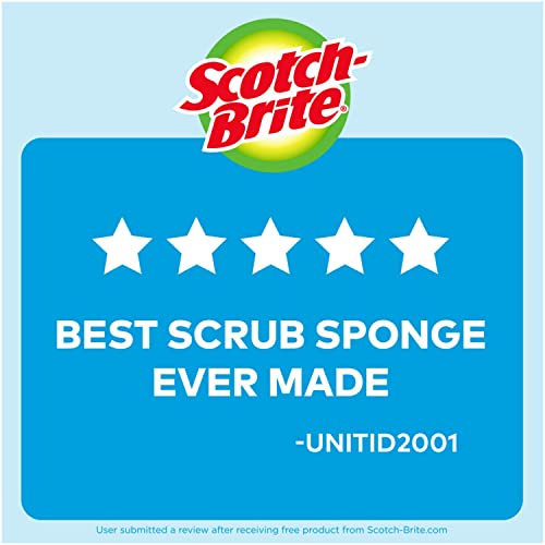 6-Pack Non-Scratch Scrub Sponges