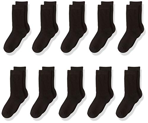 Amazon Essentials Boys Cotton Crew Socks
