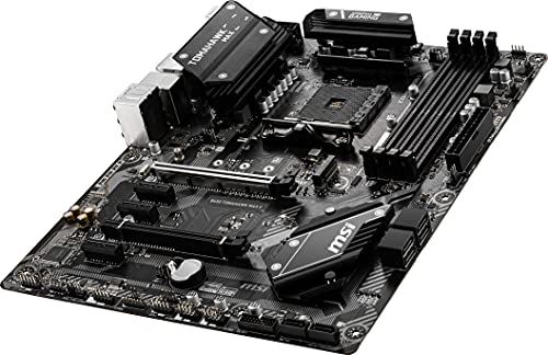 MSI Arsenal Gaming AMD Ryzen 2ND and 3rd Gen AM4 M.2 USB 3 DDR4 DVI HDMI Crossfire ATX Motherboard (B450 TOMAHAWK MAX II)