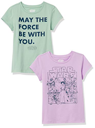 Disney Star Wars Marvel Princess Tees 2-Pack (Girls)