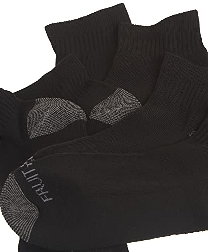 Men's Ankle Socks (12 Pack, Black)