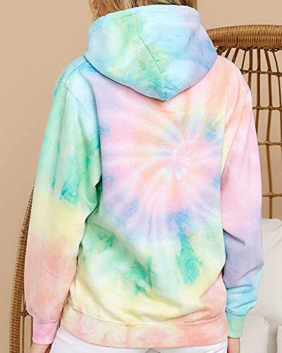 Tie Dye Hooded Sweatshirt