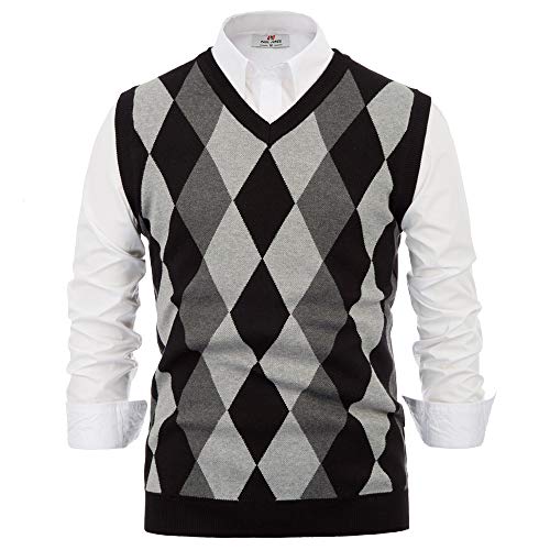 Mens Argyle Sweater Vest