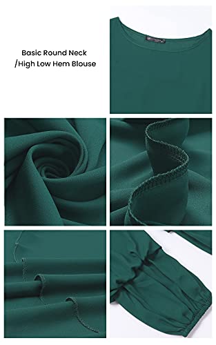 PRETTYGARDEN Women's High Low Casual Tops