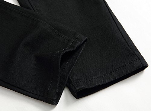 Boy's Black Ripped Skinny Jeans