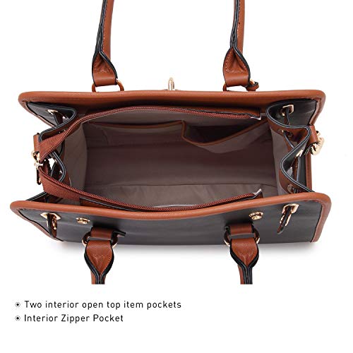 DASEIN Top Handle Hobo Work Bag Set
