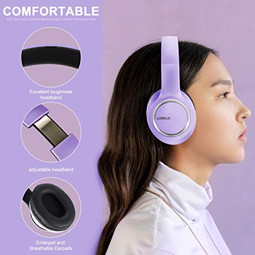LORELEI X8 Over-Ear Wired Headphones with Microphone