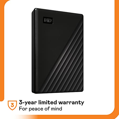 WD 5TB My Passport Portable External Hard Drive HDD