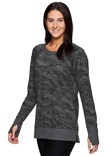 RBX Active Camo Print Pullover Sweatshirt