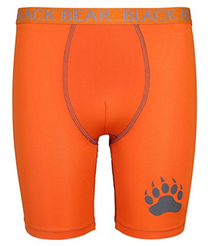 Black Bear Boys' Compression Boxer Briefs 4-Pack