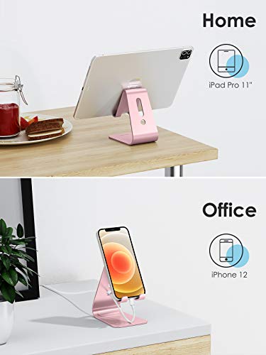 OMOTON C1 Aluminum Cell Phone Stand with Protective Pads