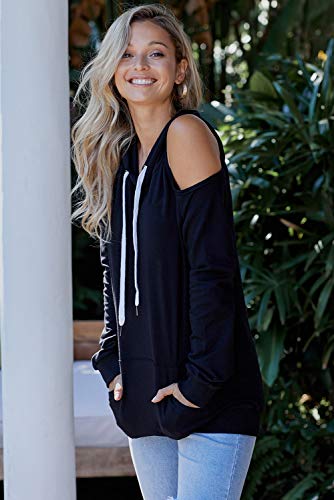 Cold Shoulder Cut Out Sweatshirt