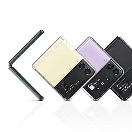 Samsung Galaxy Z Flip 3 5G Unlocked Android Smartphone - 128GB Phantom Black