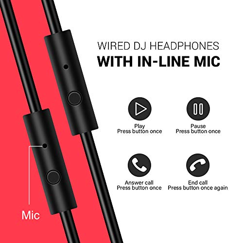 OneOdio A71 Wired Over Ear Headphones with SharePort
