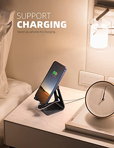 Lamicall Adjustable Cell Phone Stand for 4-8'' Phones