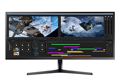 SAMSUNG 34-Inch SJ55W Ultrawide Gaming Monitor (LS34J550WQNXZA)