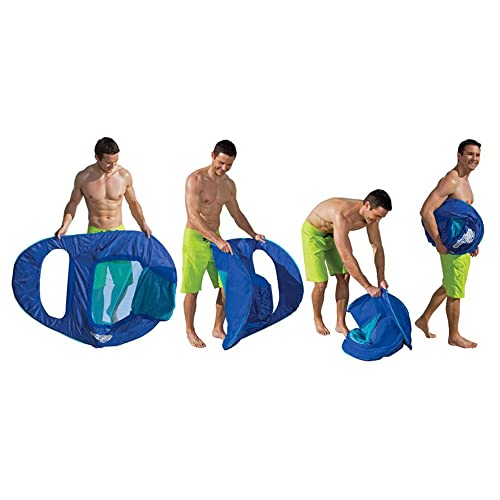 SwimWays Inflatable Pool Recline Lounger with Hyper-Flat Valve