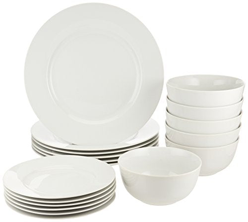 Amazon Basics Dinnerware Set-18Pcs