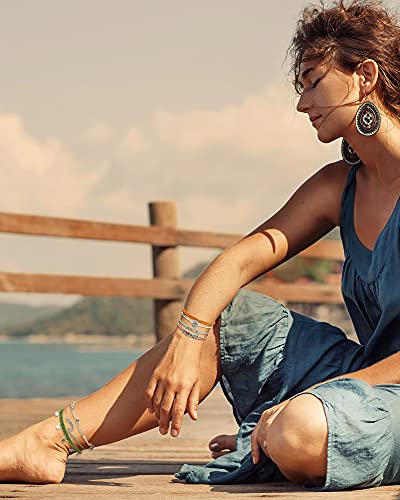 Surfer Wave Friendship Bracelet Set