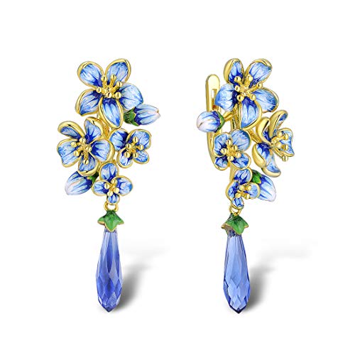 Santuzza Orchid Earrings