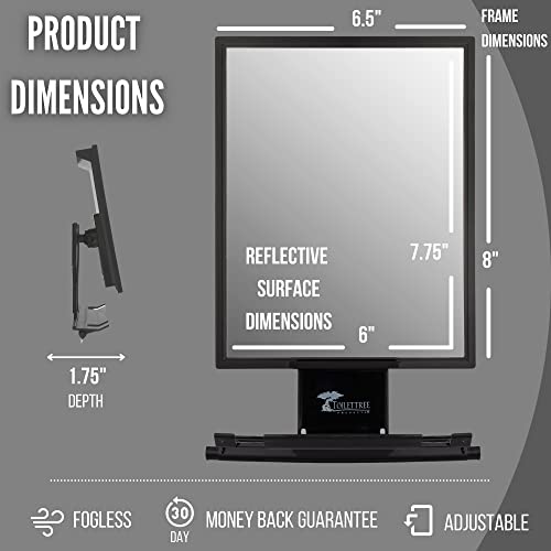ToiletTree Products Deluxe Fogless Shower Mirror