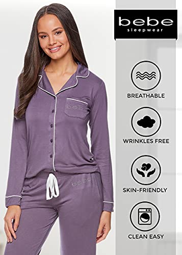 bebe's Button Down Sleep Set