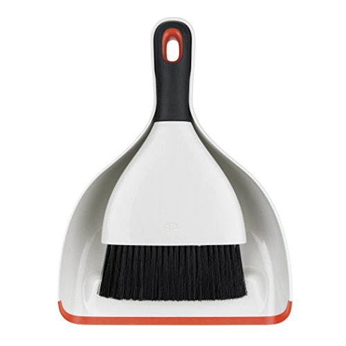 OXO Good Grips Dustpan and Brush Set - Easy Cleaning Solution