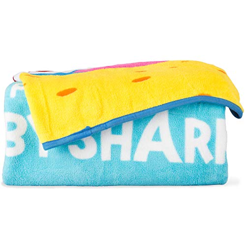 Baby Shark Super Soft Micro Raschel Throw - 46 in x 60 in