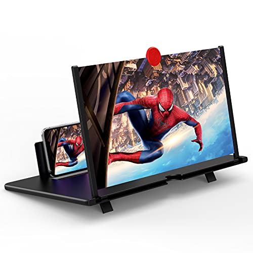 Foldable Phone Stand with Screen Amplifierâ€“Supports All Smartphones