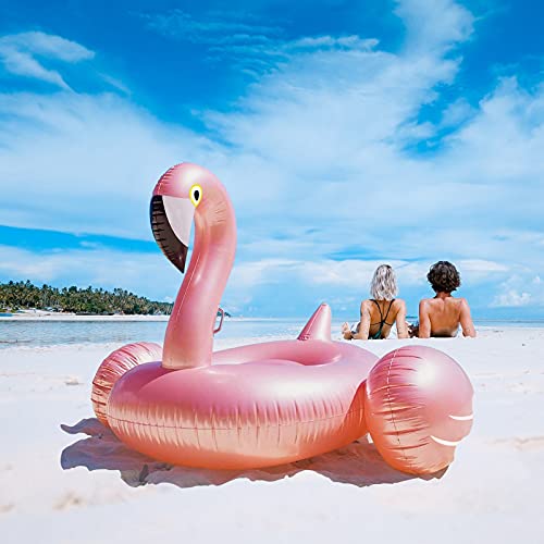 Inflatable Giant Flamingo Swimming Floating Raft