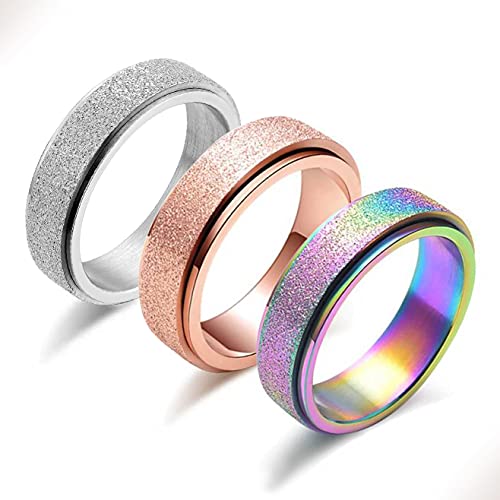 Spinner Ring for Women Anxiety Relief