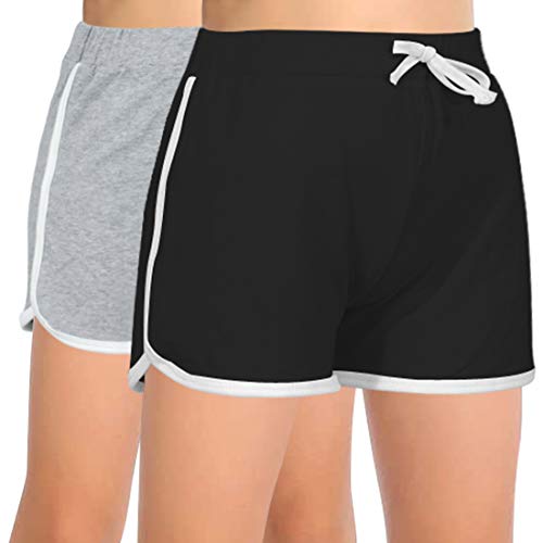 Girl's Active Wear Play Up Dolphin Shorts 2-Pack