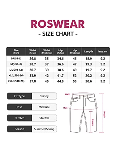 Mid Rise Ripped Bermuda Shorts
